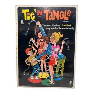 Hasbro Hassenfeld Bros Vintage 1967 Tie 'N Tangle Game SEALED